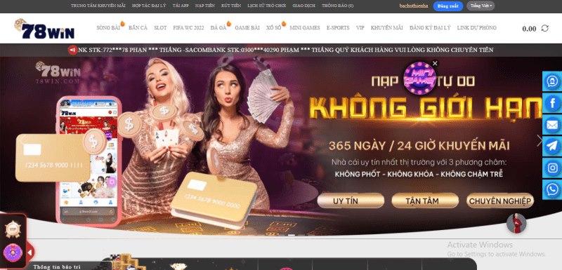 Đánh giá cổng game 78Win uy tín và chất lượng