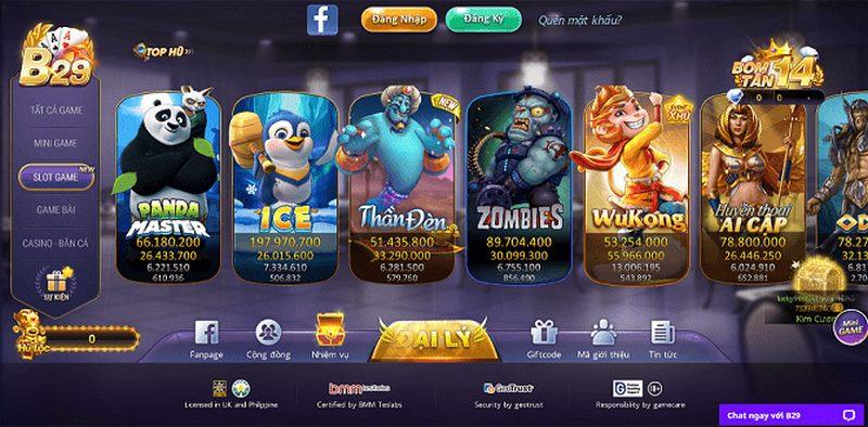 Đánh giá cổng game B29