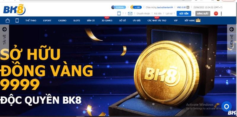 Cổng game BK8