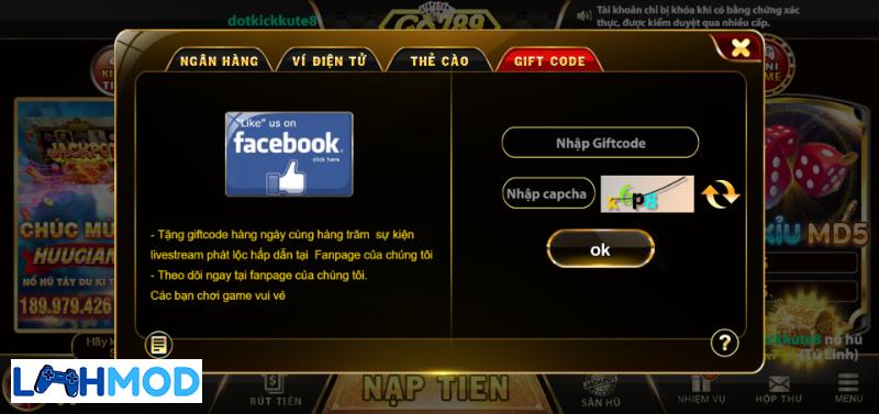 Những thủ tục nhận code nhanh chóng nhất