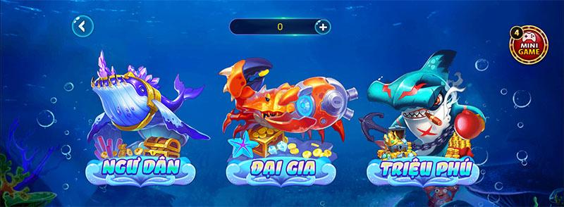 Game bắn cá thú vị