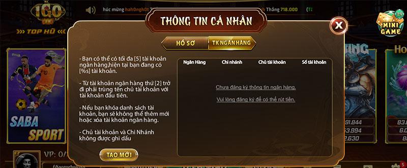 Cách rút tiền game iGo