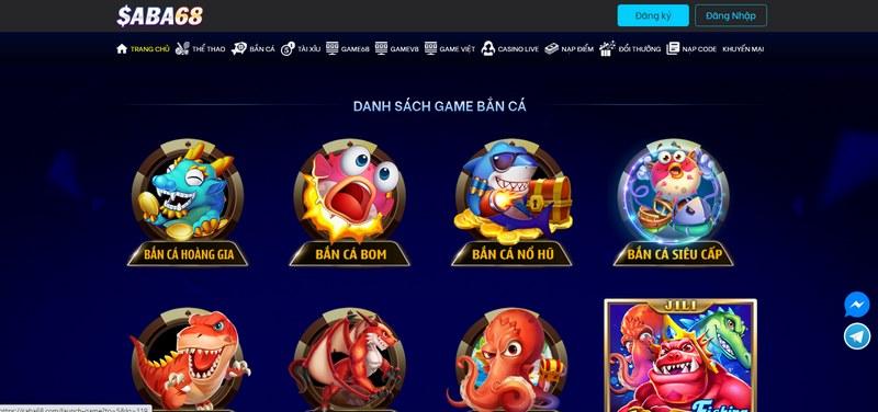 bắn cá là tựa game độc đáo