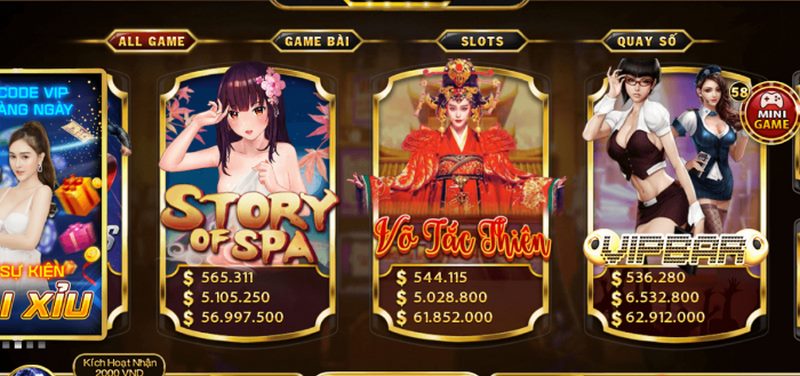 Slot game chất lượng với nhiều phần thưởng hấp dẫn