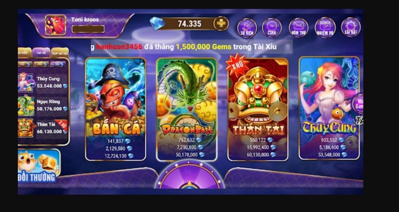 Tham gia chơi nổ hũ hàng chục chủ đề phong phú, hấp dẫn